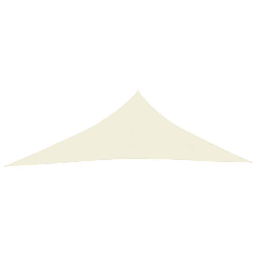 Helloshop26 - Voile toile d'ombrage parasol 160 g/m² 4 x 5 x 6,8 m PEHD crème - Imagen 2