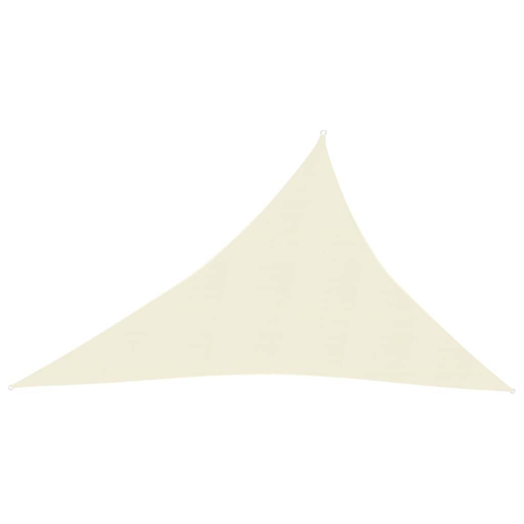 Helloshop26 - Voile toile d'ombrage parasol 160 g/m² 4 x 5 x 6,8 m PEHD crème - Imagen 1