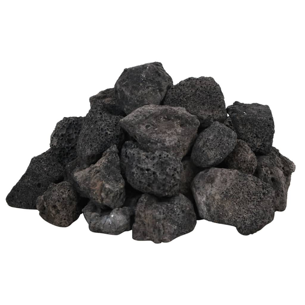 Pierres de Lave pour Aquascaping et Paillage Décoratif 25 kg Noir 3-5 cm - ComfortXL Outdoor Living - Image 3