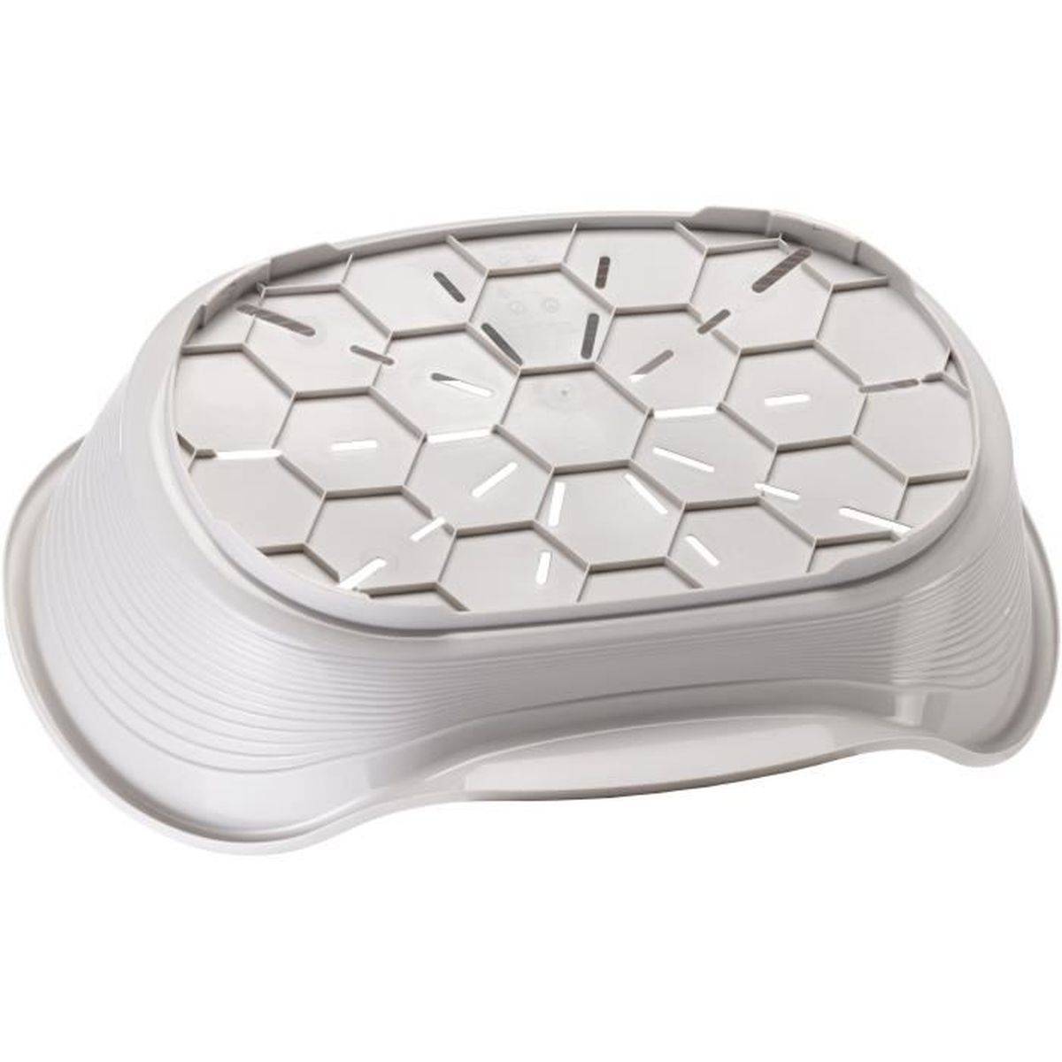 Ferplast - Panier de repos en plastique Siesta Deluxe taille 4, gris clair, 61,5 x 45 x 21,5 cm - Ferplast - Image 8