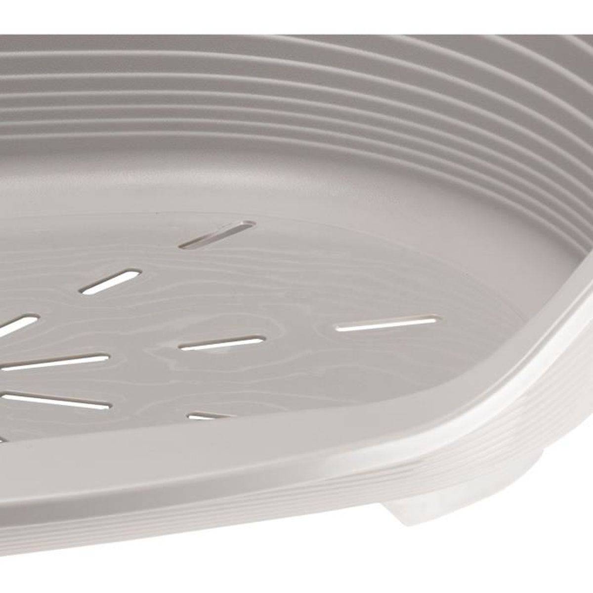 Ferplast - Panier de repos en plastique Siesta Deluxe taille 4, gris clair, 61,5 x 45 x 21,5 cm - Ferplast - Image 4