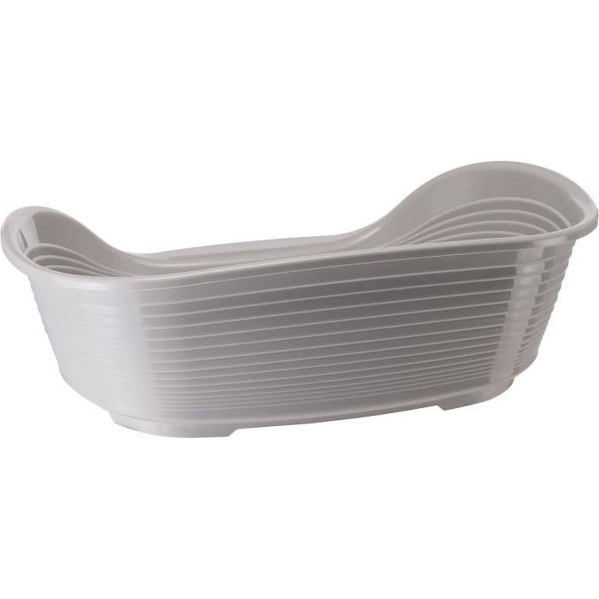 Ferplast - Panier de repos en plastique Siesta Deluxe taille 4, gris clair, 61,5 x 45 x 21,5 cm - Ferplast - Image 7