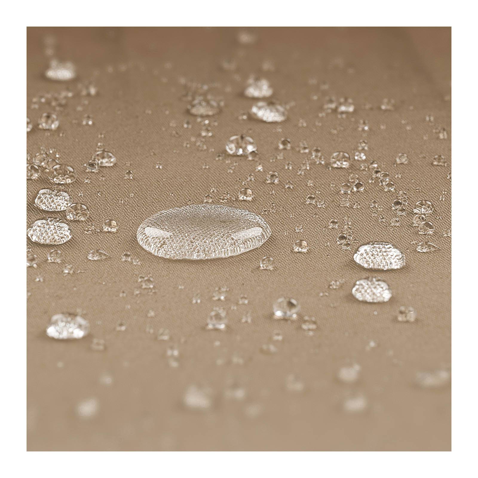 Helloshop26 - Parasol déporté - taupe - rond - diamètre 300 cm - inclinable - Imagen 6