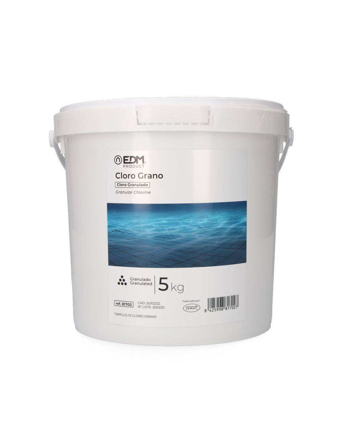 Chlore Grain 5kg Edm Fusion Traitement Choc Piscine Rapide - Edm - Image 2