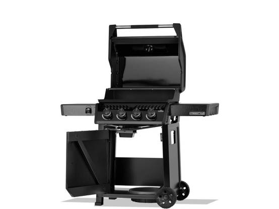 Napoleon - Barbecue gaz Freestyle 425 noir 4 brûleurs avec porte et brûleurs inox + Boitier pour fumage - Napoléon - Image 4