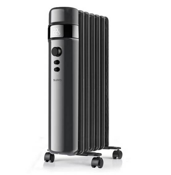 Supra - Radiateur bain d'huile 1500w noir OREANOIR1500 Supra - Image 1