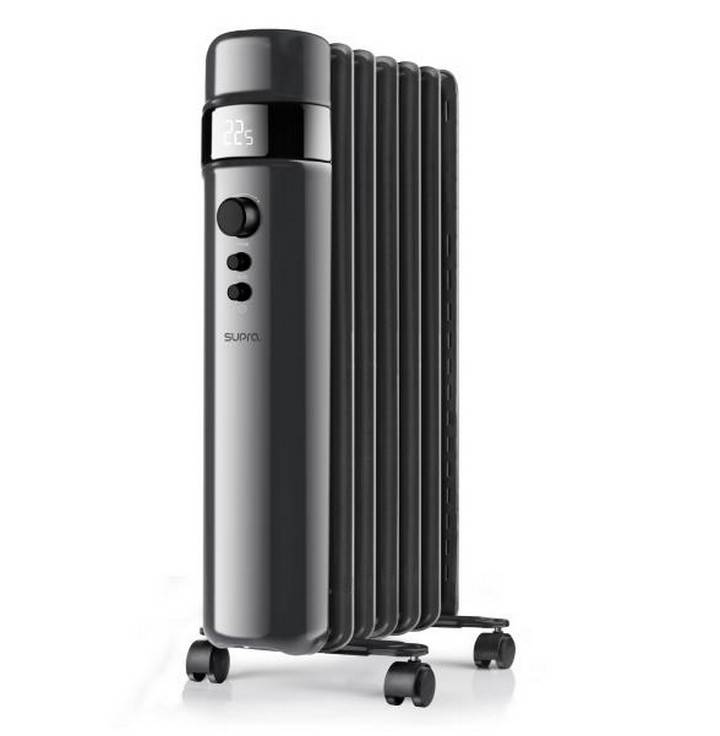 Supra - Radiateur bain d'huile 1500w noir OREANOIR1500 Supra - Image 1