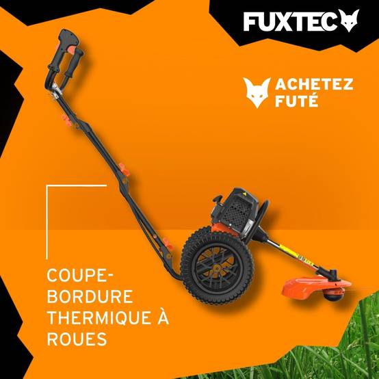 FUXTEC - Coupe bordure thermique à roues - FUXTEC FX-FSR152 - 52cm3 3CV - Image 2
