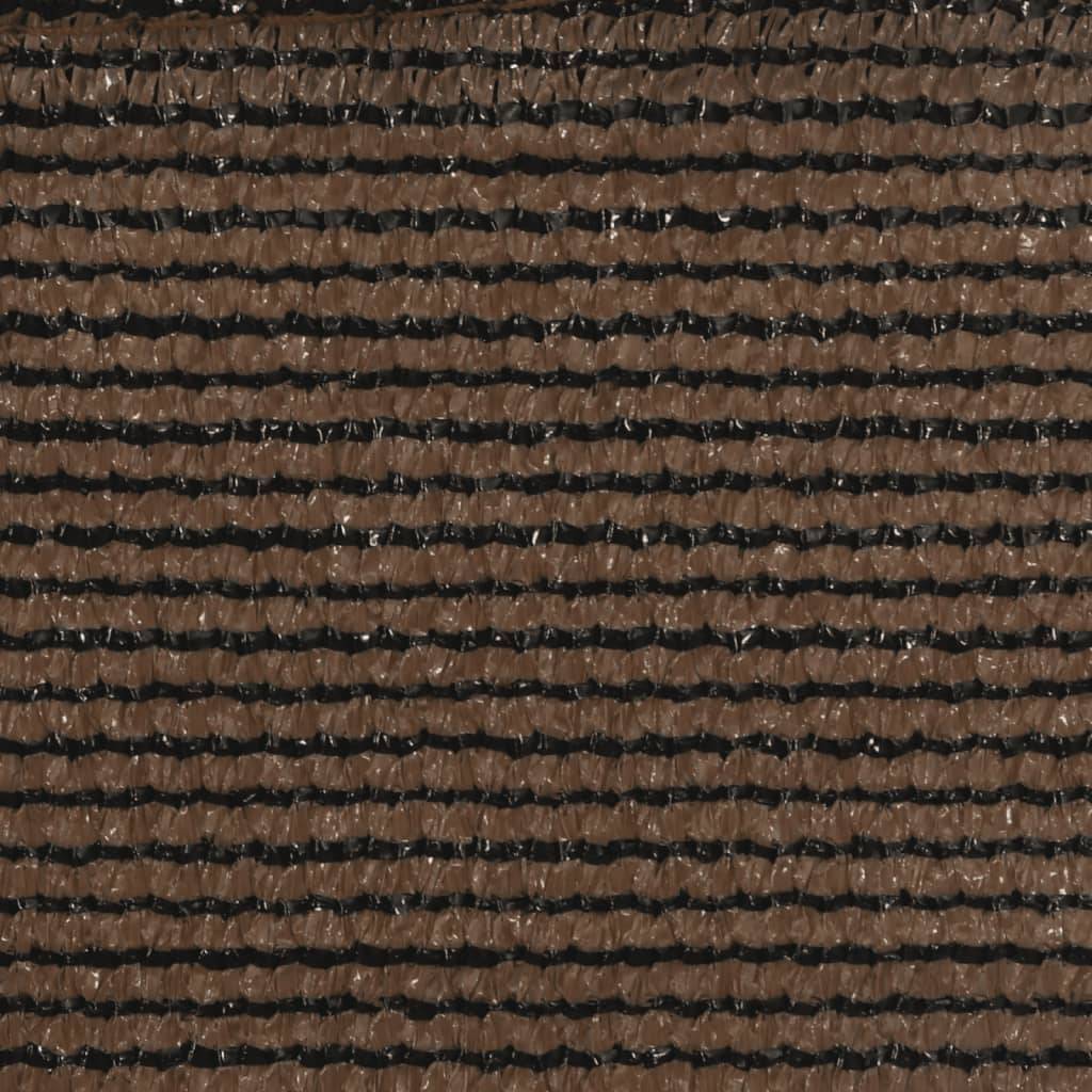 Voile d'ombrage PEHD marron 200 x 350 cm - PANGIVO - Image 8
