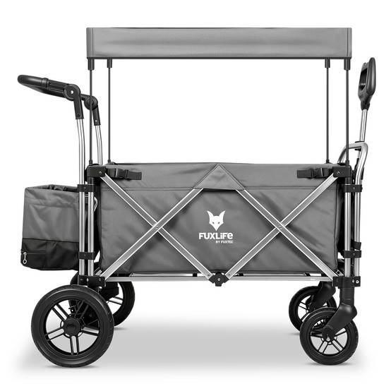 FUXTEC - Chariot Pliable Premium FUXLIFE FX-CTL900 avec Toit Solaire & Suspensions - Image 1