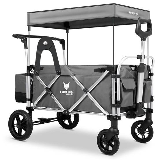 FUXTEC - Chariot Pliable Premium FUXLIFE FX-CTL900 avec Toit Solaire & Suspensions - Image 3