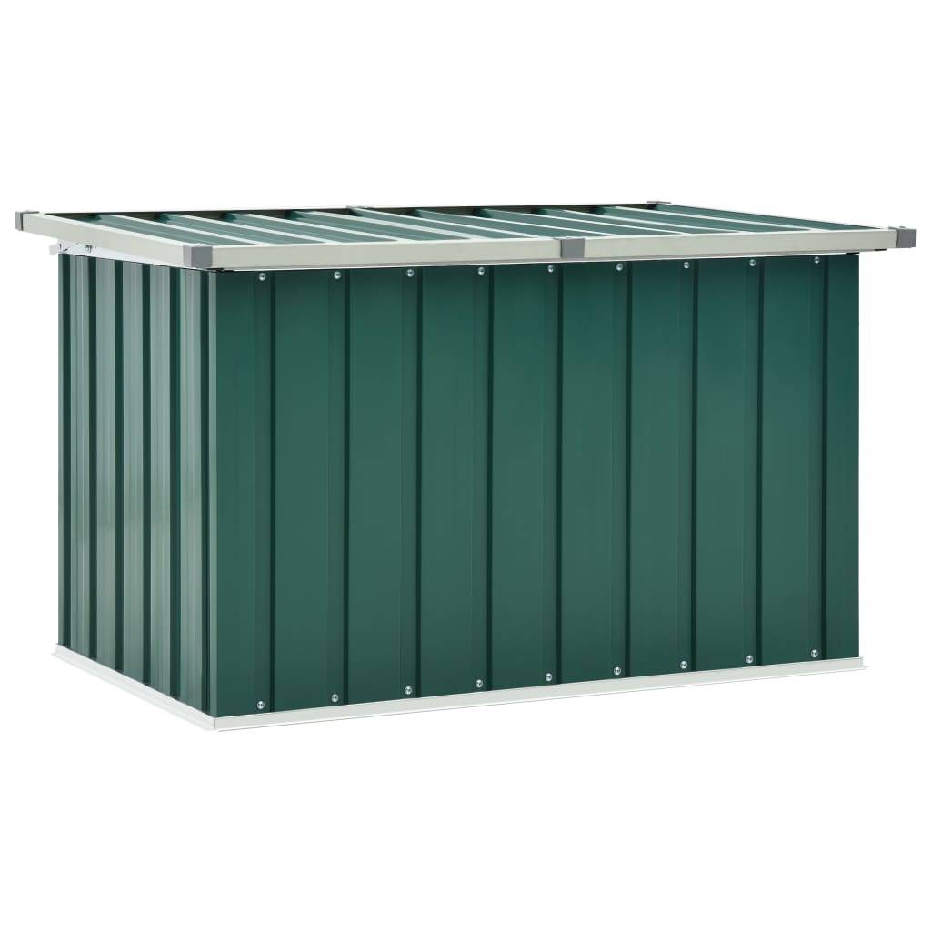 Helloshop26 - Coffre boîte meuble de jardin rangement 109 x 67 x 65 cm vert - Imagen 1