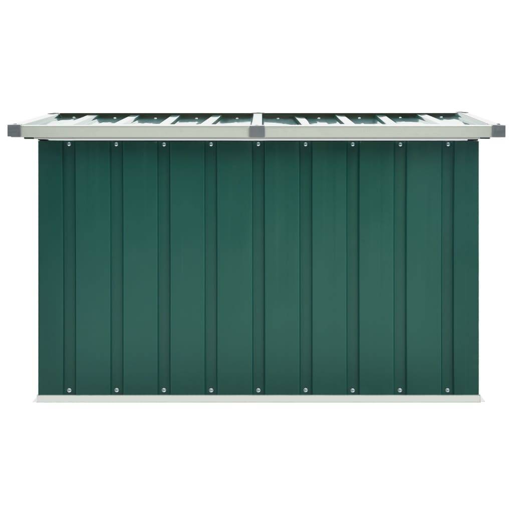 Helloshop26 - Coffre boîte meuble de jardin rangement 109 x 67 x 65 cm vert - Imagen 2