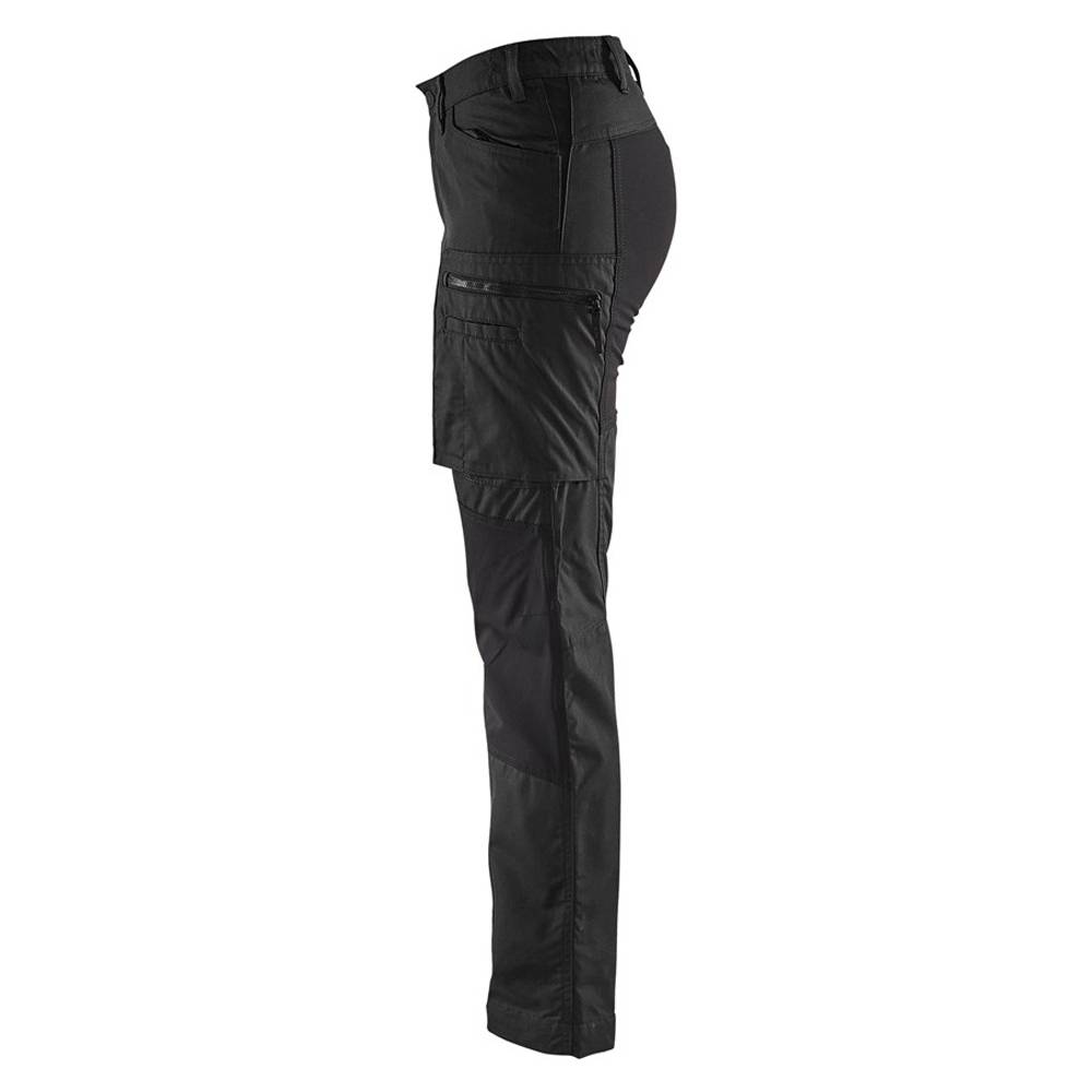 Pantalon de travail services stretch femme Blaklader polycoton Noir 46 - Image 4