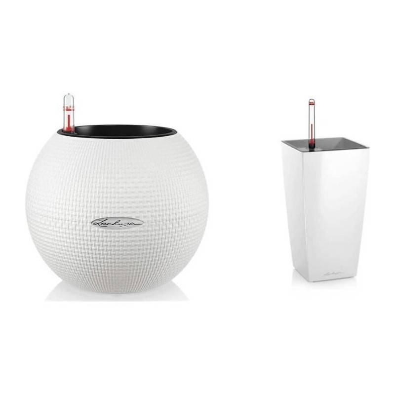 Lechuza - Lechuza Jardiniere Puro Color 50 All-in-one Diametre 49 Cm Blanc 446115 - Imagen 1
