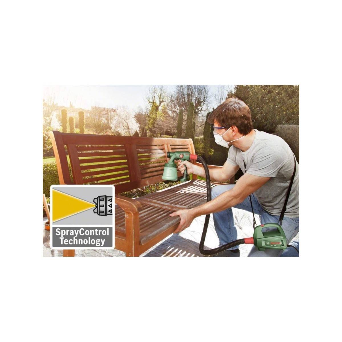 Bosch - Pistolet à peinture BOSCH PFS 2000 - 0603207300 - Imagen 4