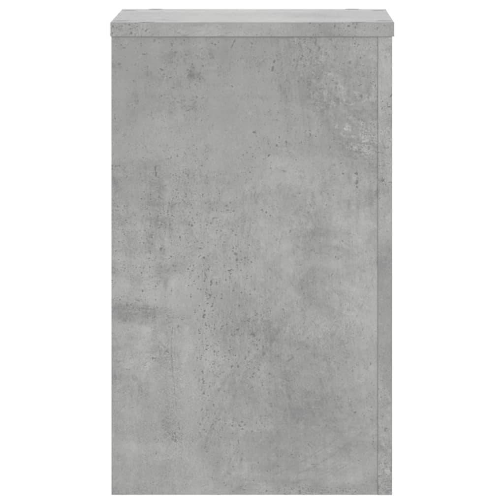 PANGIVO - Supports pour plantes bois d'ingénierie gris béton 30 x 30 x 50 cm - PANGIVO - Image 4