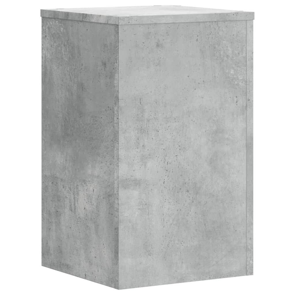 PANGIVO - Supports pour plantes bois d'ingénierie gris béton 30 x 30 x 50 cm - PANGIVO - Image 3