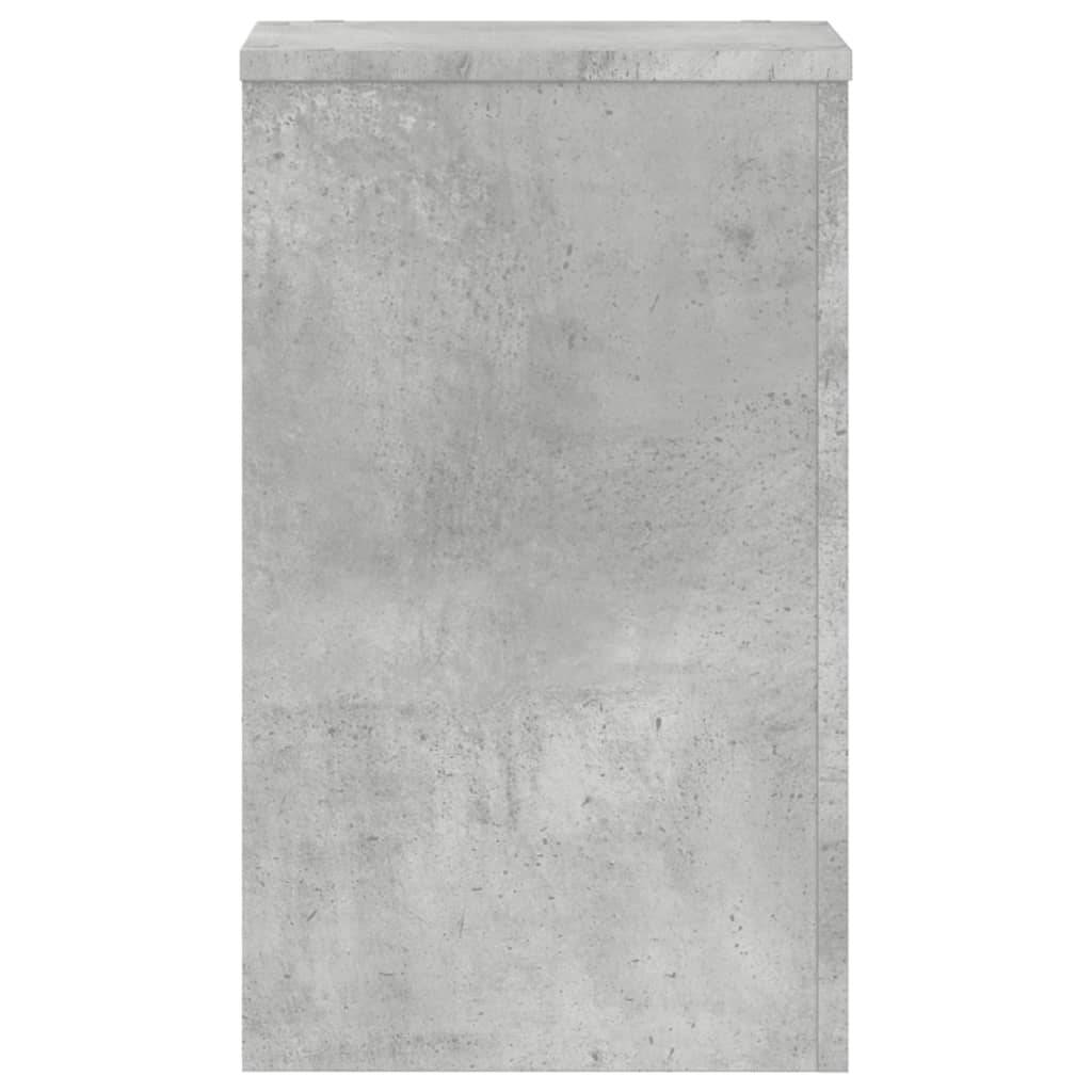 PANGIVO - Supports pour plantes bois d'ingénierie gris béton 30 x 30 x 50 cm - PANGIVO - Image 6