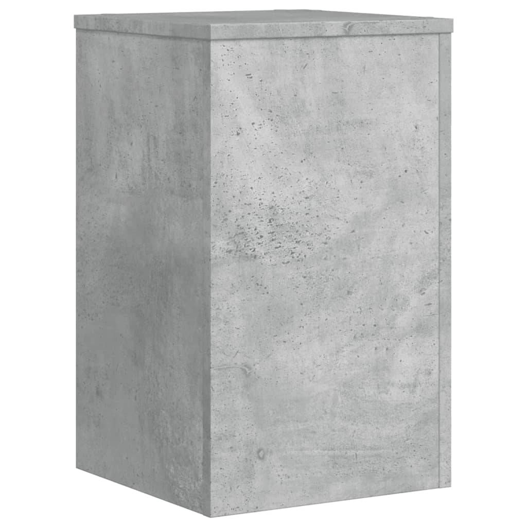 PANGIVO - Supports pour plantes bois d'ingénierie gris béton 30 x 30 x 50 cm - PANGIVO - Image 5
