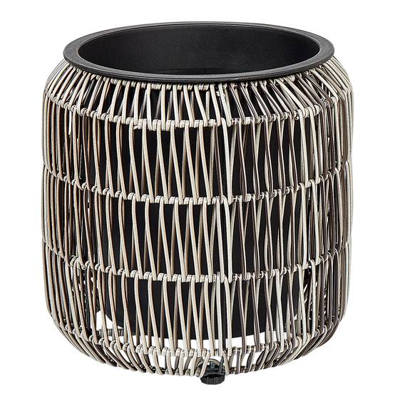 Beliani - Cache-pot d'extérieur Polyrotin Marron clair BRODIEA - 45x45x46- Beliani - Image 7