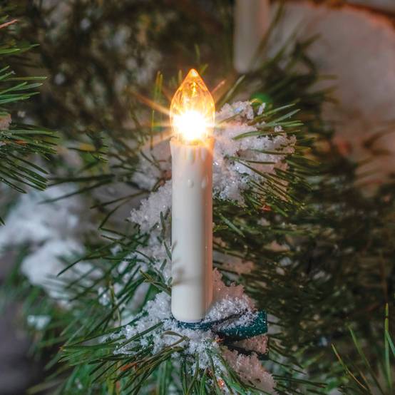 esotec Solar Sapin de Noël Guirlande lumineuse avec 20 bougies résistant aux intempéries 102574 - Image 7
