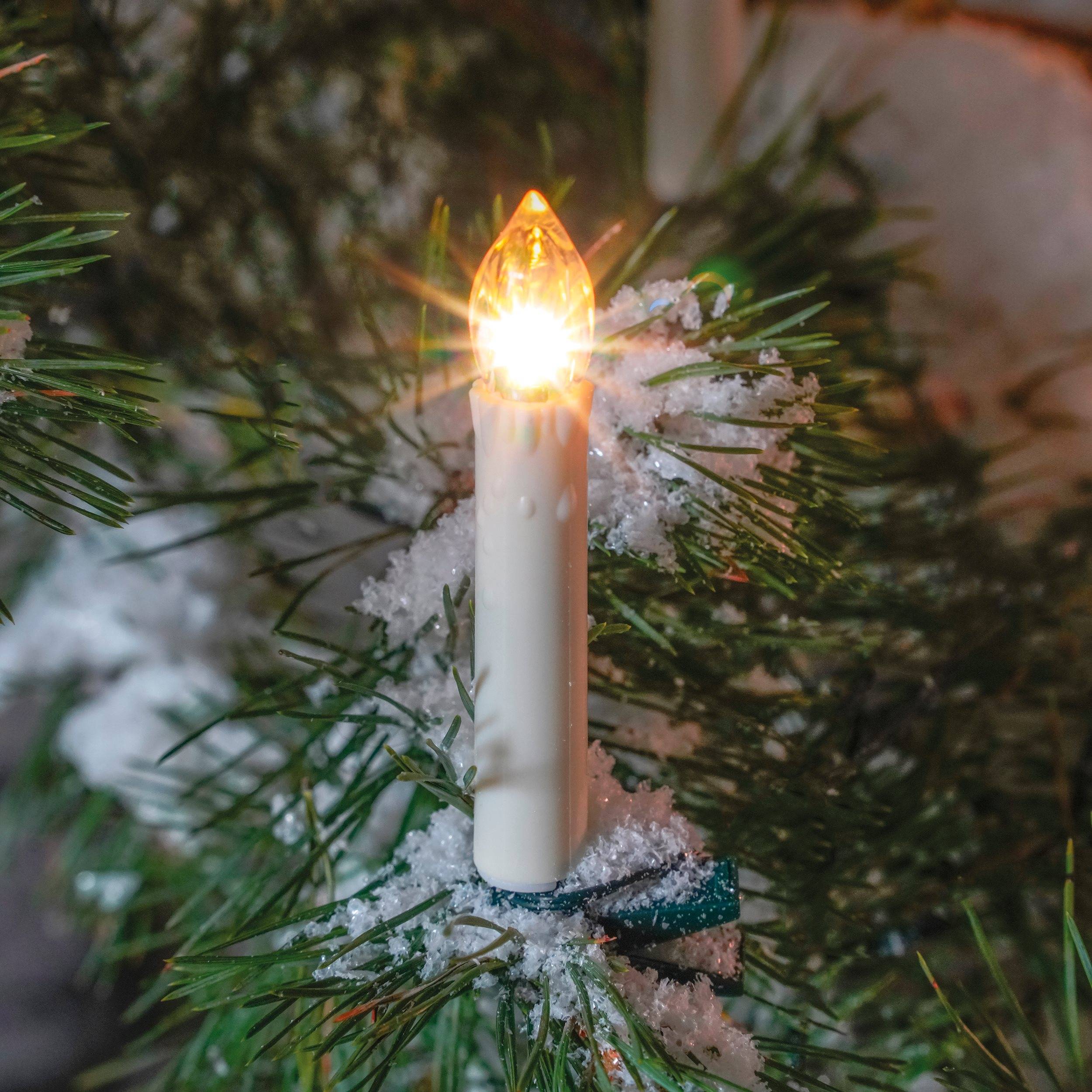 esotec Solar Sapin de Noël Guirlande lumineuse avec 20 bougies résistant aux intempéries 102574 - Image 7