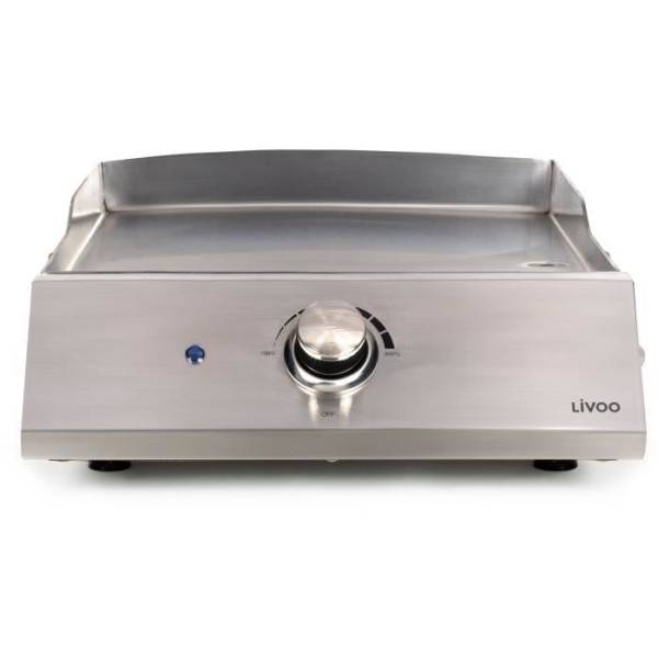Livoo - Plancha électrique - LIVOO - DOC292 - 1 bruleur - Inox