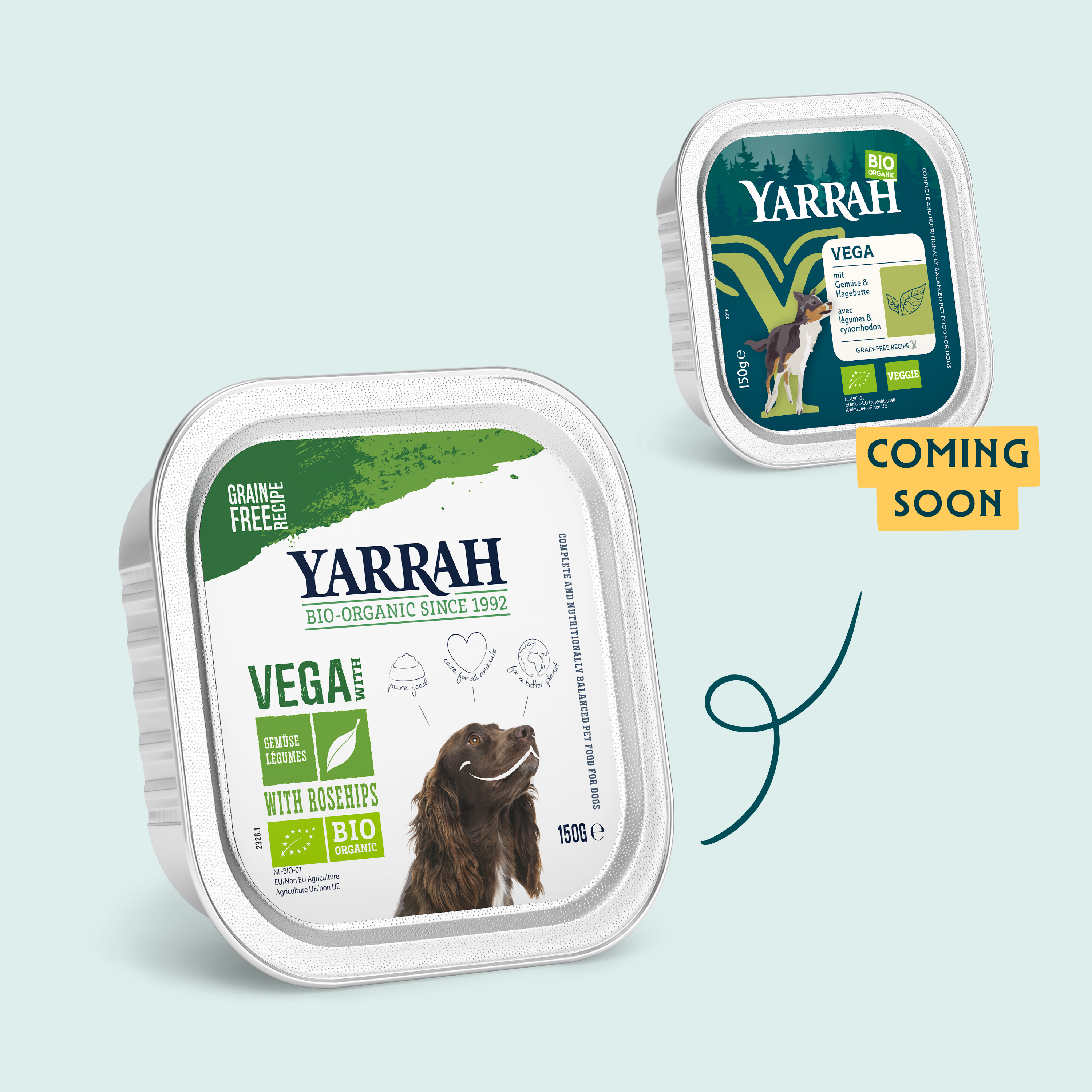 Yarrah - Bouchées Bio Végétariennes Sans Céréales pour Chien - Imagen 3