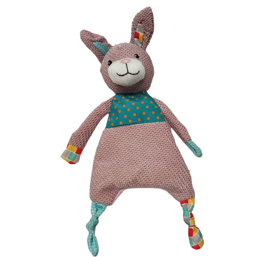 Animallparadise - Peluche junior lièvre, longueur 28cm pour chiots. - Imagen 1