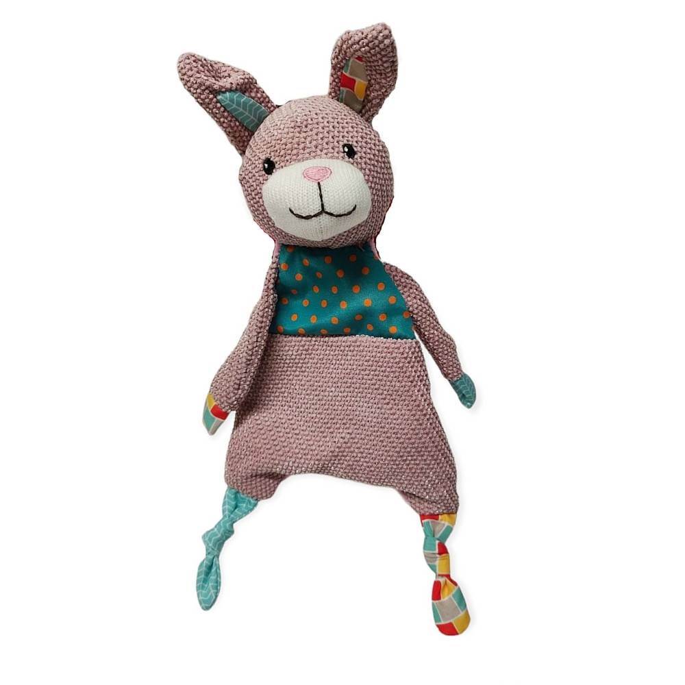 Animallparadise - Peluche junior lièvre, longueur 28cm pour chiots. - Imagen 3