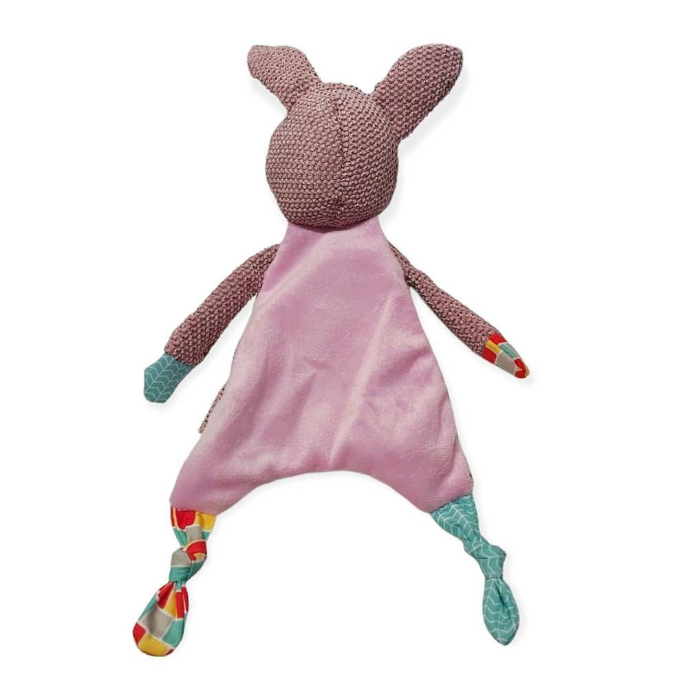 Animallparadise - Peluche junior lièvre, longueur 28cm pour chiots. - Imagen 2