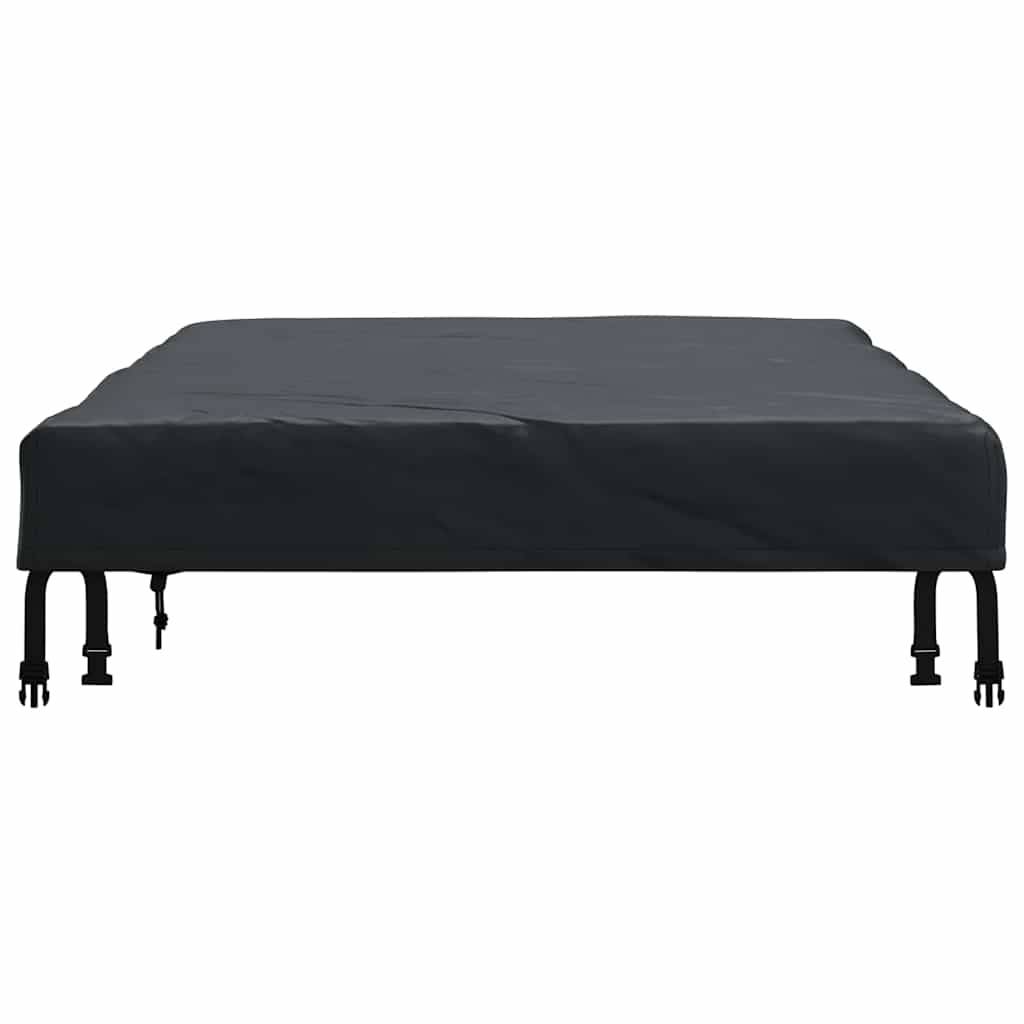 Housse pour Table Extérieure Tissu Oxford 210D Anti-Poussière et Pluie pour Jardin Noir 182x102x15 cm – ComfortXL Outdoor Living - Image 7
