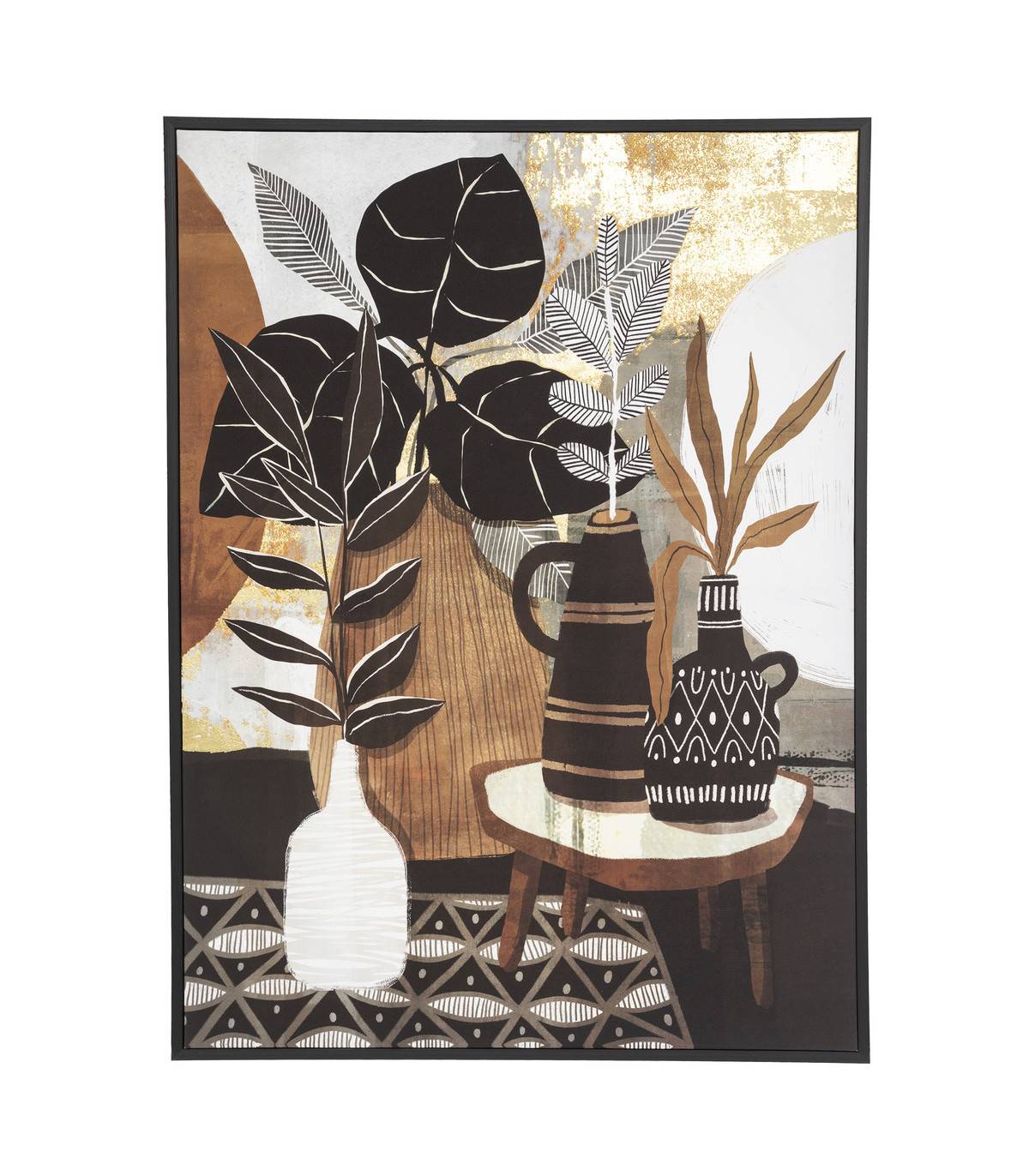 Tableau Toile murale imprimée et encadrée déco Plante 58 x 78 cm - Imagen 1