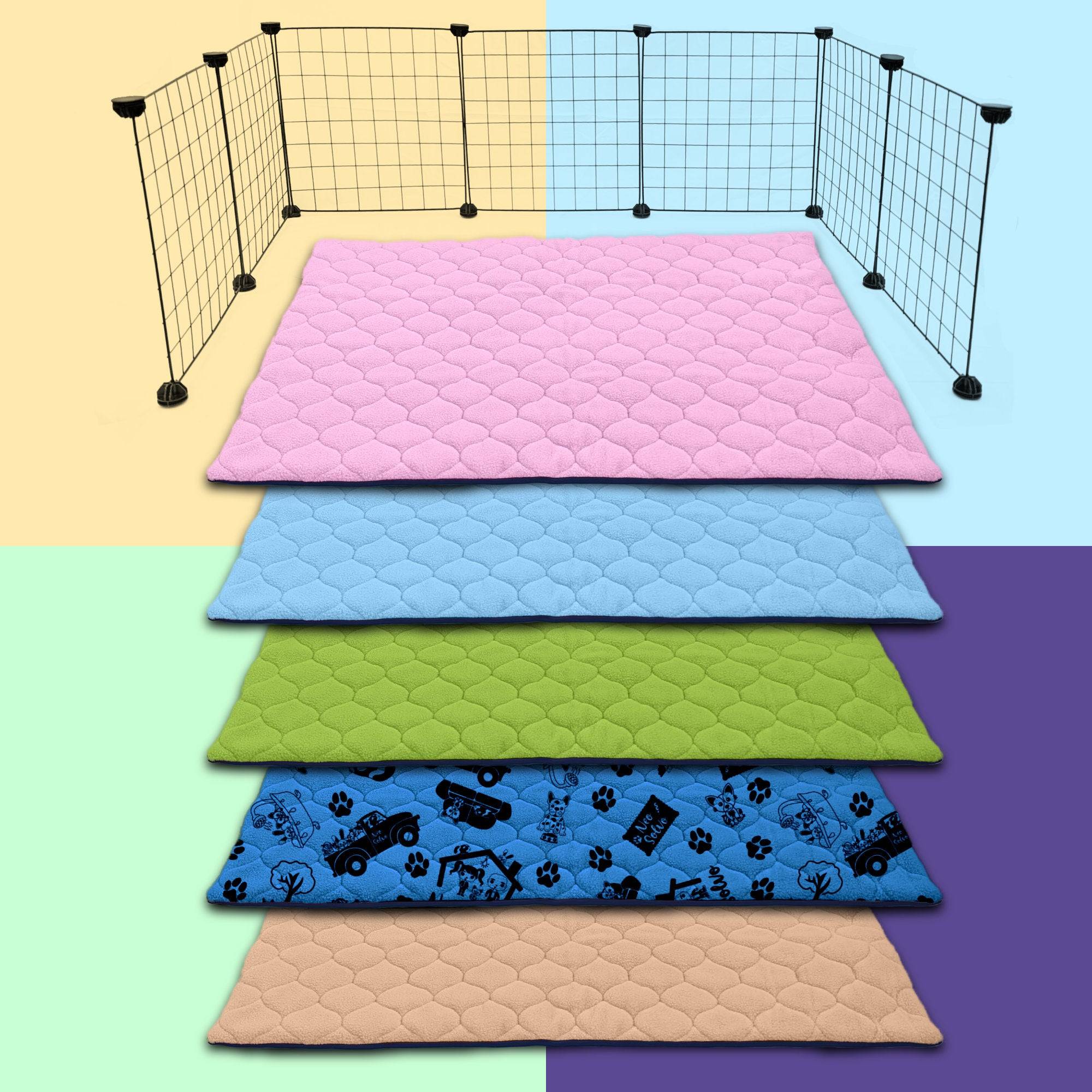 Lot de 2 - Tapis qui remplace la Litière pour Cochon d'Inde et Lapin  - Absorbant, Imperméable, Passe en Machine 60 x 50 cm - Neo Solvo - Image 8