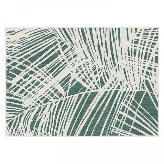 Oviala - Tapis d'extérieur en polypropylène 200 x 290 cm vert Palmio - Oviala - Imagen 3