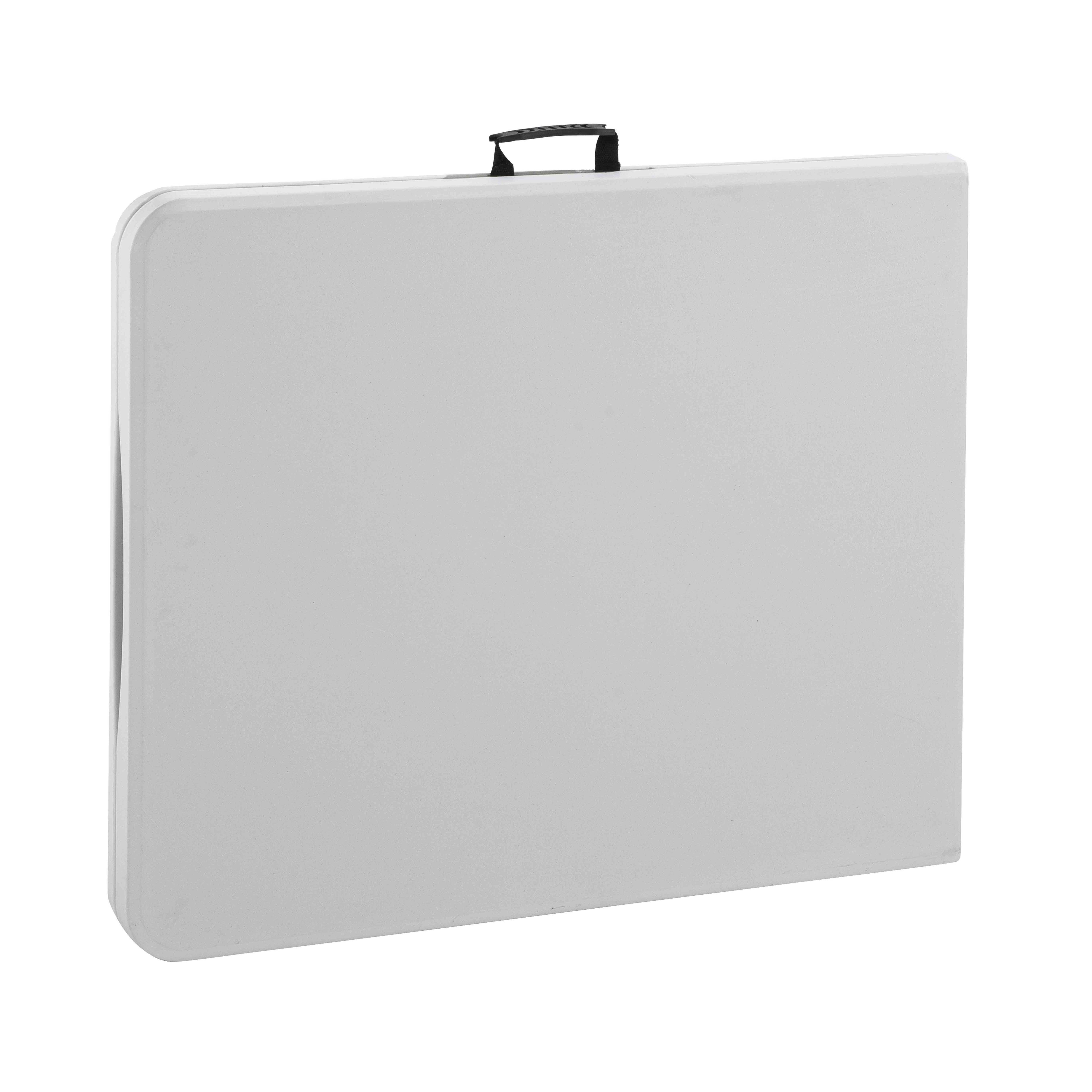 Oviala - Lot de 5 tables pliantes 8 places blanches - 180cm x 74cm x 75cm REKKEM - Oviala - Imagen 3