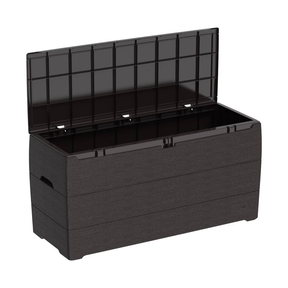 Duramax - Coffre de jardin en résine 270L - Marron Duramax - Image 2