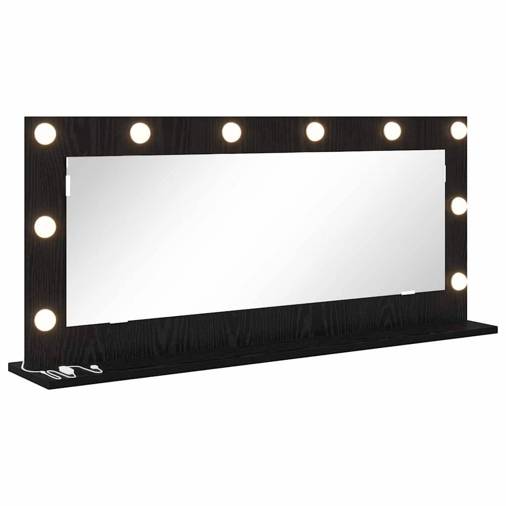 Maison Chic - Miroir de vanité Rectangulaire Chêne noir 100 x 45 x 18 cm Maison Chic - Image 1