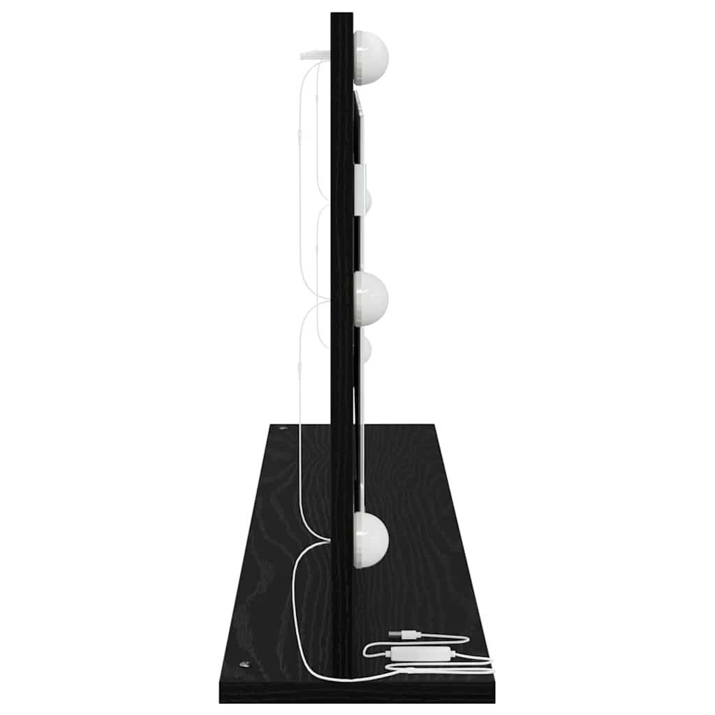 Maison Chic - Miroir de vanité Rectangulaire Chêne noir 100 x 45 x 18 cm Maison Chic - Image 5