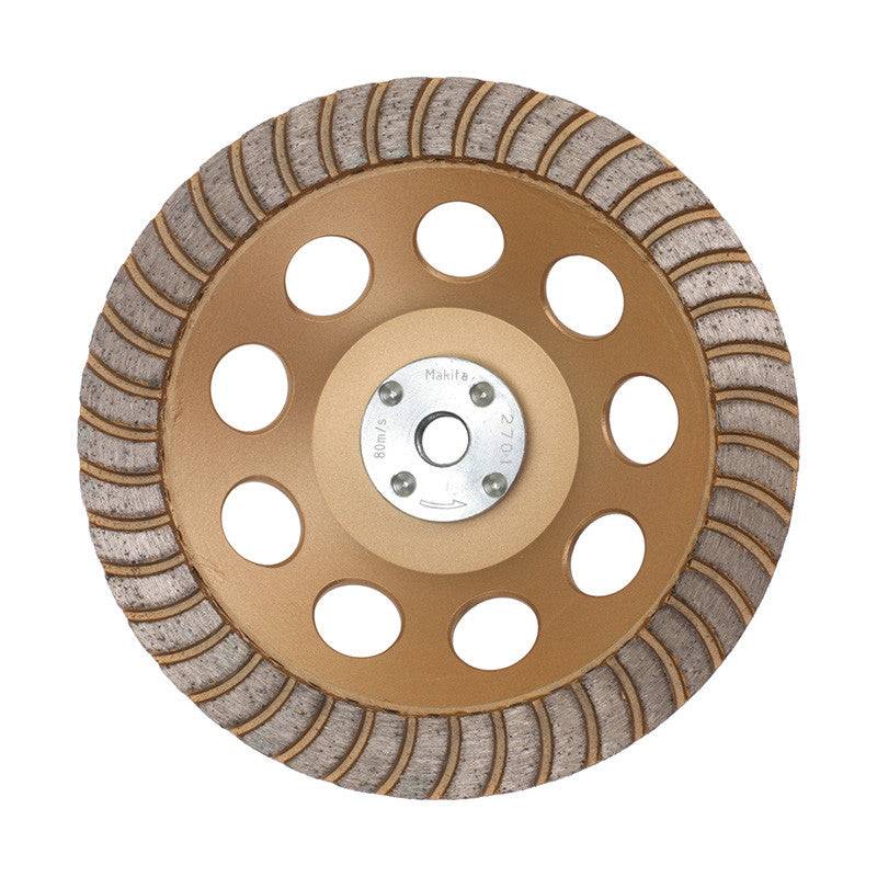 Makita - Plateau de ponçage diamant à faibles vibrations MAKITA B-49993 travaux de finitions, pour meuleuses Ø 125 et 230 mm Makita
