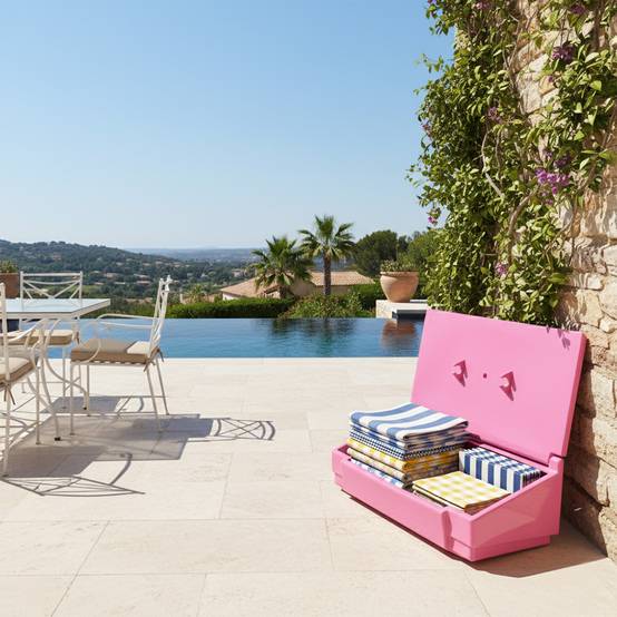 Coffre de jardin 50l-plast'up rotomoulage - Imagen 3