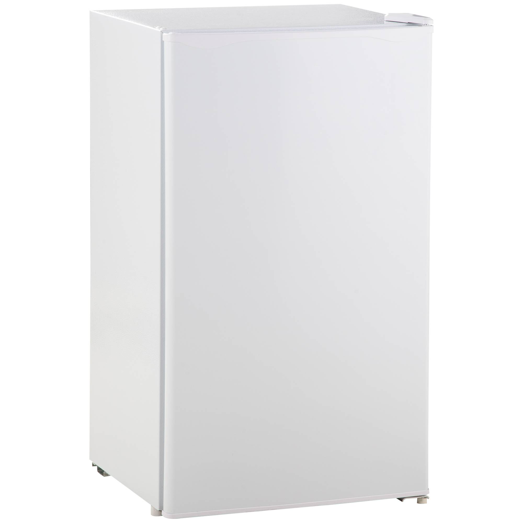 Petit réfrigérateur congélateur 91L étagères modulables sous comptoir, 47,5x44,2x84cm, blanc - Image 1