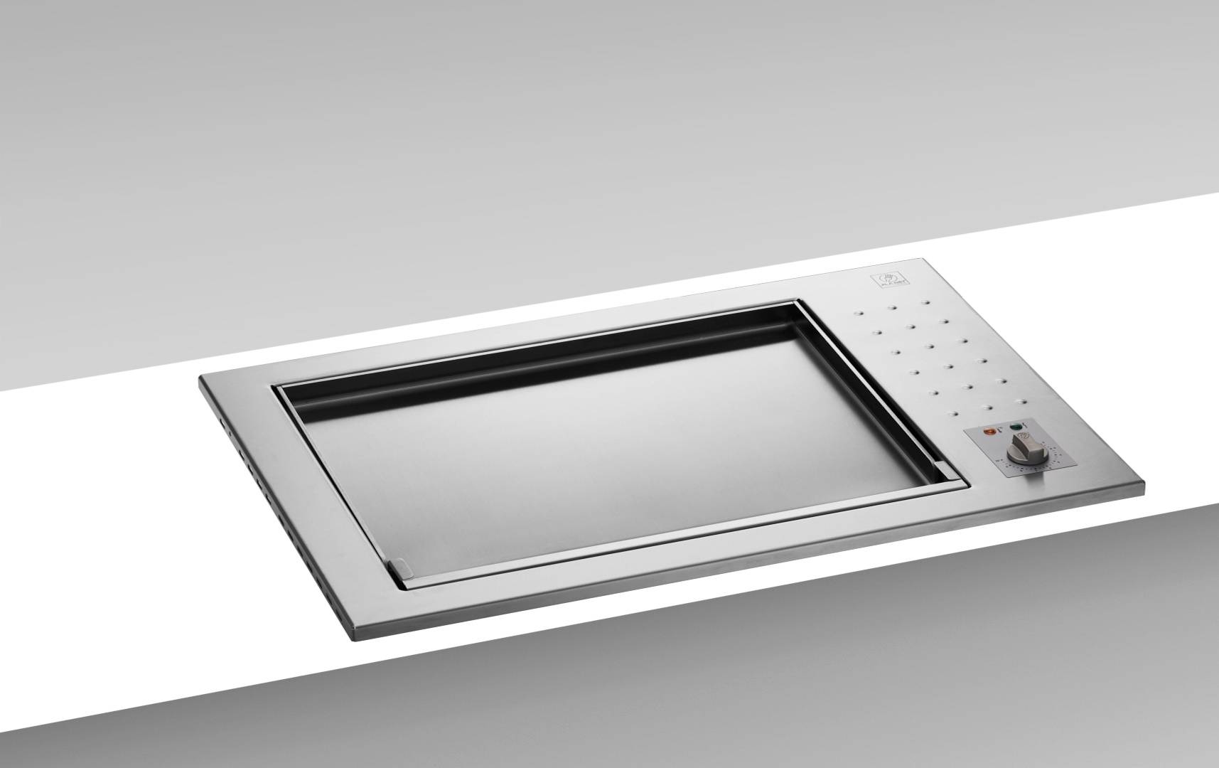 Plancha Planet - Plancha OASI 80 ELEC Lisse + couvercle - Image 2