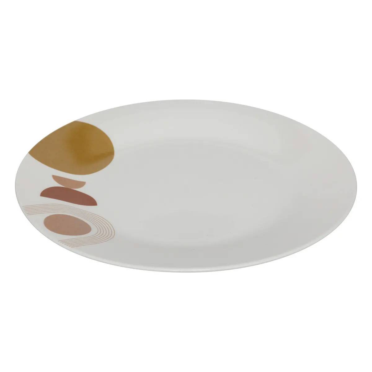Service de Table 18 Pièces "Tara" 27cm Blanc - Image 3