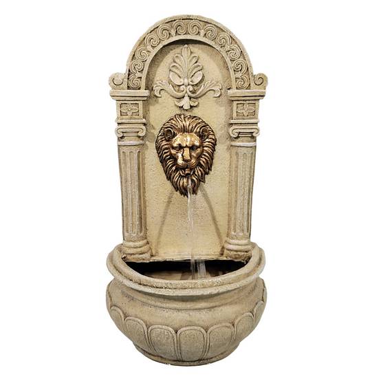 Fontaine de jardin antique en polyrésine beige avec pompe 250L/h Antika Art-Pond - Image 2