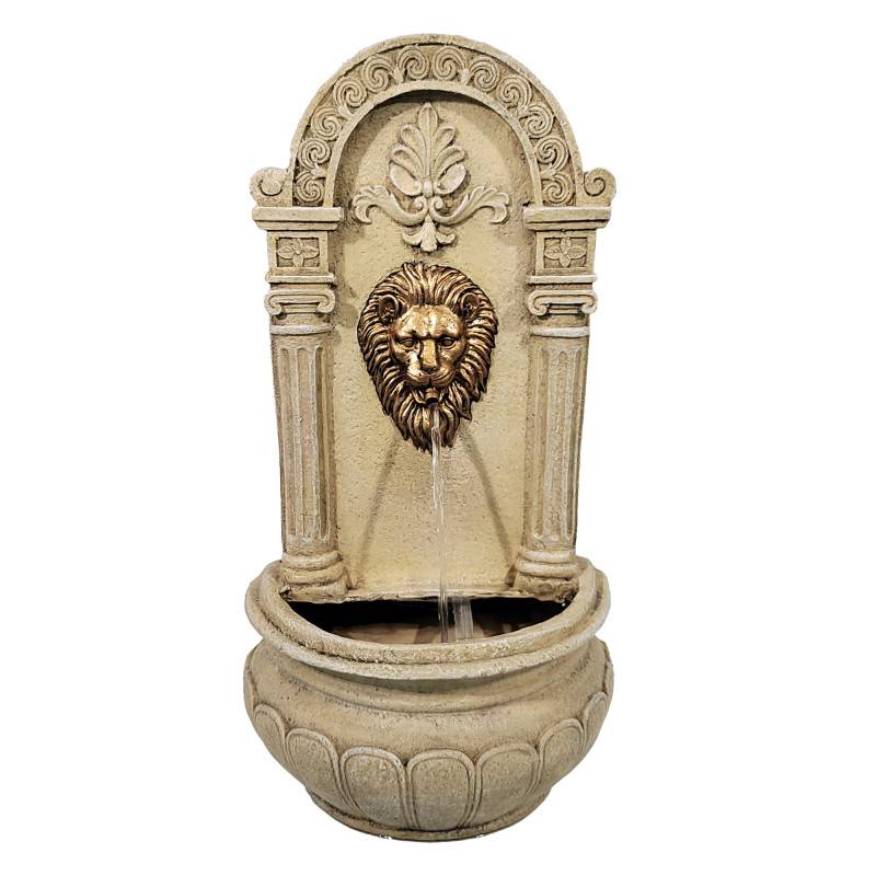 Fontaine de jardin antique en polyrésine beige avec pompe 250L/h Antika Art-Pond - Image 2