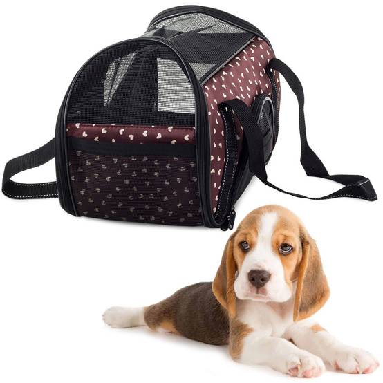 Sac de transport pour animaux Taille : 41 cm x 23 cm x 27 cm - Image 1