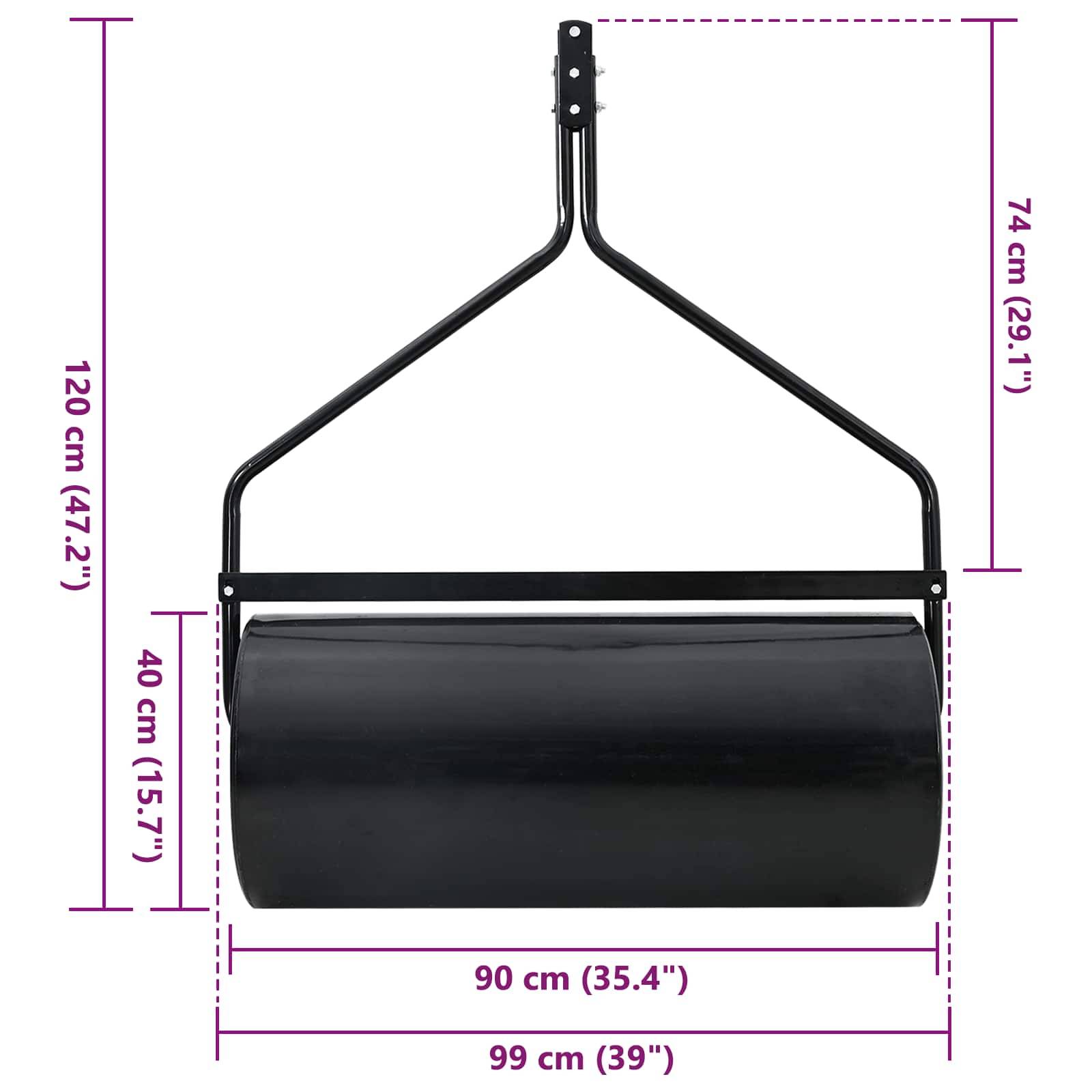 Vidaxl - Rouleau de jardin 120 x 99 cm 110 L Fer vidaXL 42032342 - Image 3