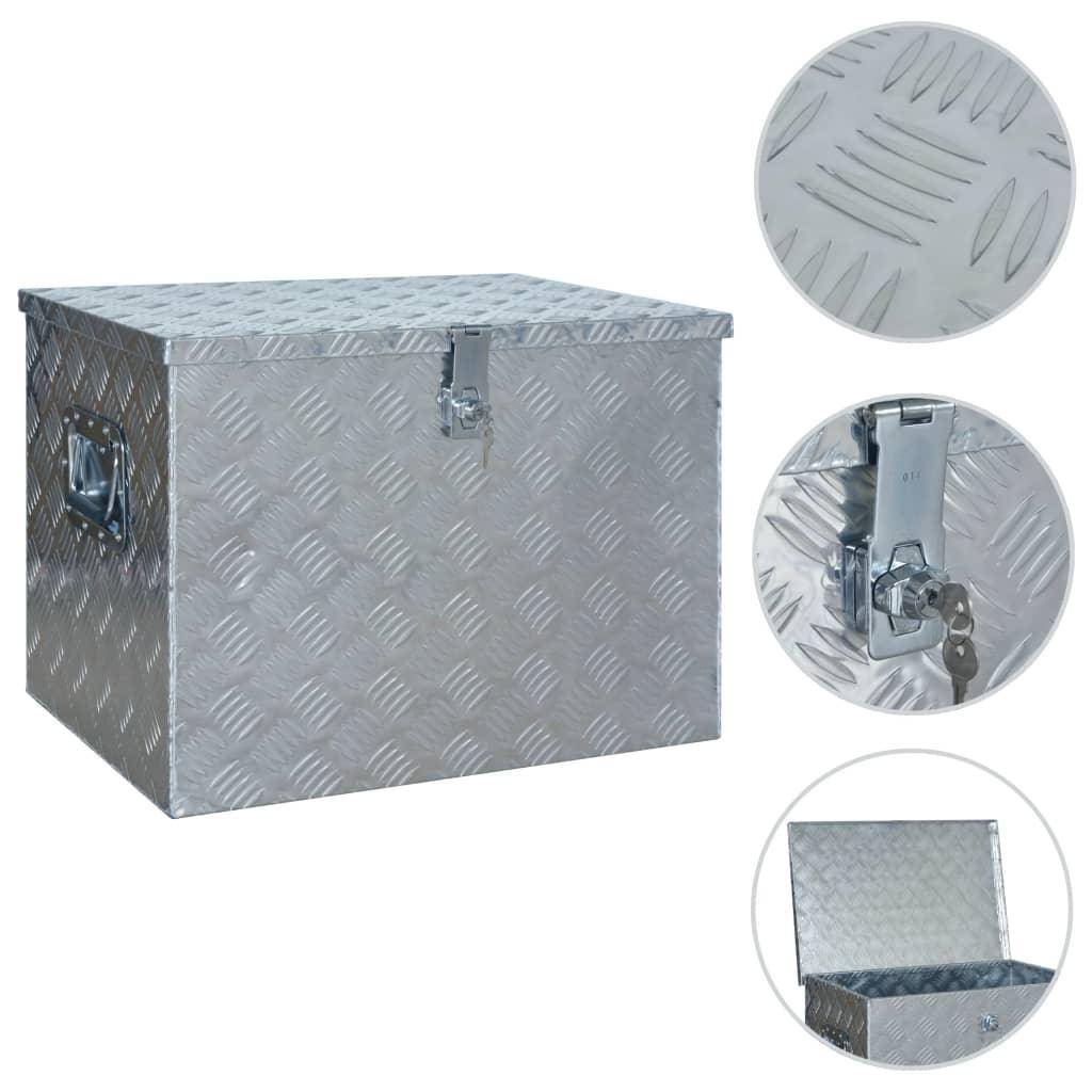 Caisse à Outils Aluminium Boîte en Alu Caisse de Transport Caisse de Rangement 4250390884285
